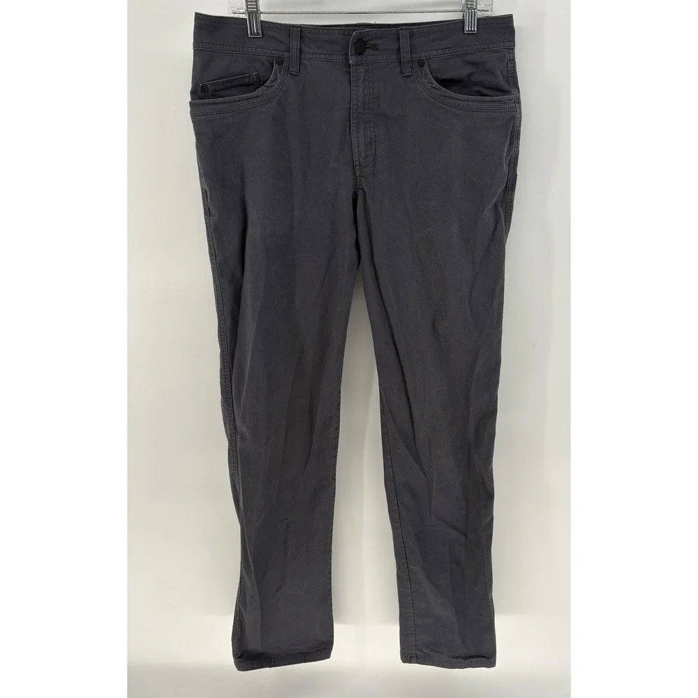Outdoor Research Shastin Pants Mens 32X32‎ Gray Stretch Chino Casual Travel Hike